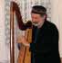 Andy Rigby with Paraguan harp